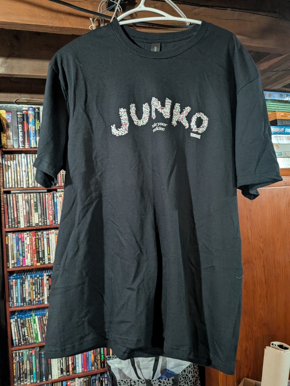 Junko Daydream Take your medicine 💊 Merch Shirt Size Large Printed On Gildan
